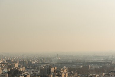کاهش کیفیت هوا و احتمال وقوع گرد و خاک برای تهران