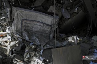 خسارات برجا مانده از جنگ رمضان در دانشگاه صنعتی شریف