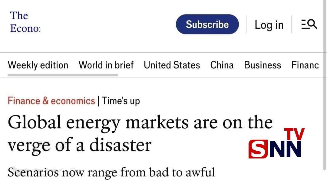 اکونومیست: بازارهای جهانی انرژی در آستانه یک فاجعه + عکس