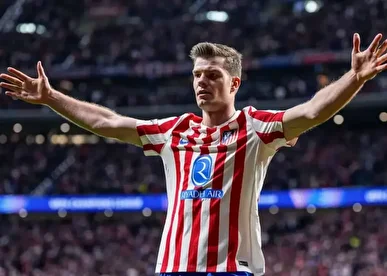 میلان در کمین برای شکار مهاجم نروژی اتلتیکو