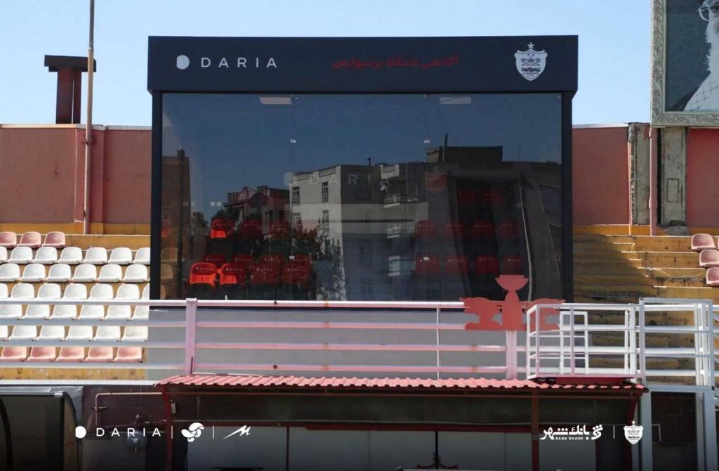 بازدید مدیرعامل پرسپولیس از ورزشگاه درفشی&zwnj;فر و افتتاح جایگاه ویژه