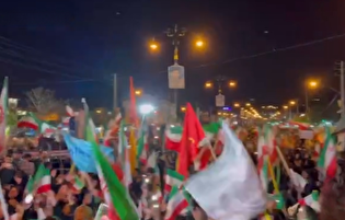 موج حمایت از سپاه پاسداران انقلاب اسلامی در شب پنجاه و سوم حماسه‌ی خیابان یاسوج