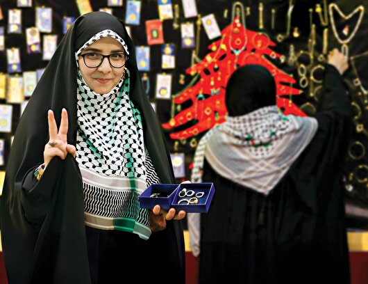 همدلی بانوان میناب؛ جمع‌آوری بیش از ۵ میلیارد تومان طلا