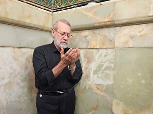 نامه شهید علی لاریجانی در آرزوی خادمی حرم امام رضا(ع) + عکس