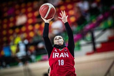 برگزاری دیدار تدارکاتی تیم ملی بسکتبال زیر ۱۸ سال دختران مقابل جمعی از بازیکنان تیم ملی بزرگسالان