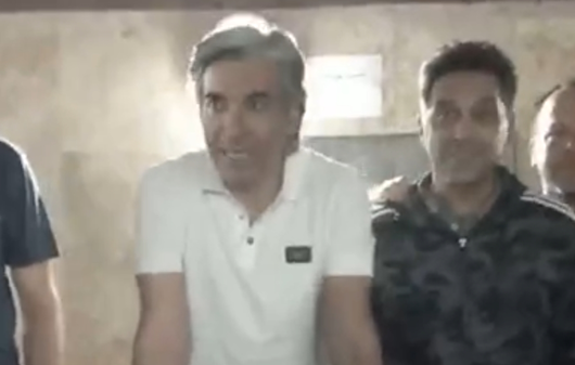 حضور وحید شمسایی در قرارگاه جهادی مردمی