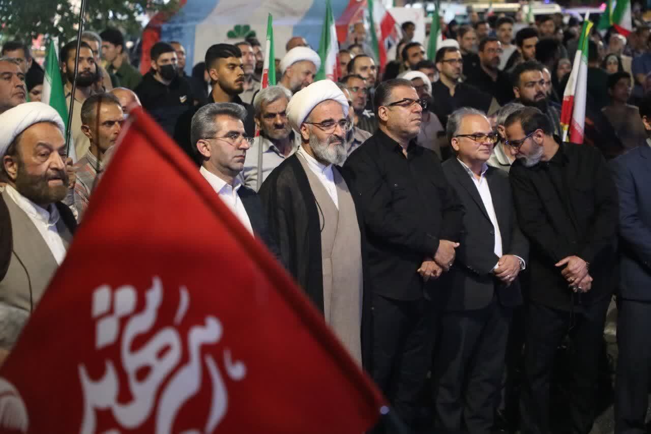 هفتادو سومین شب اقتدار با حضور امدادگر قهرمان+ عکس