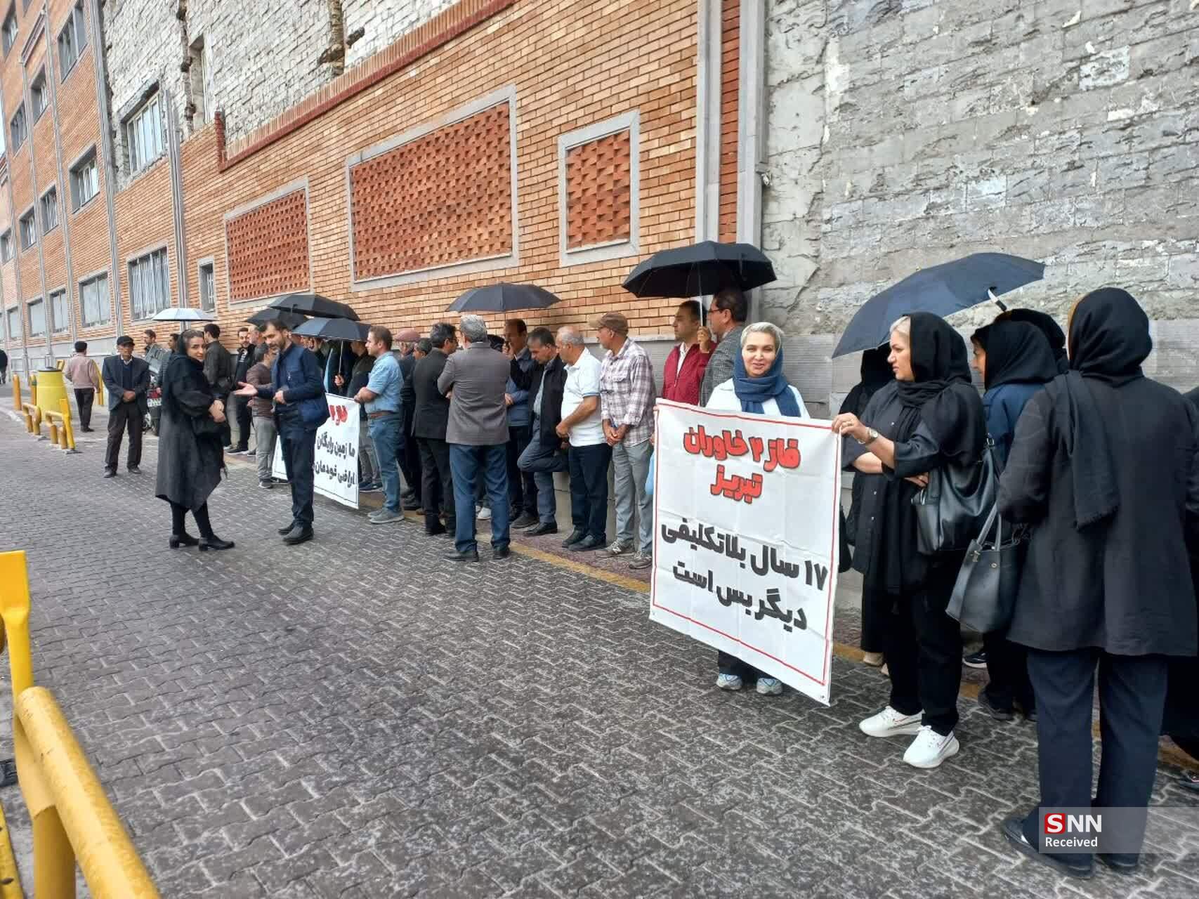 حل مسئله اراضی فاز دو خاوران تبریز؛ دوباره به وعده گره خورد