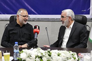 دیدار تولیت آستان علوی با شهردار تهران