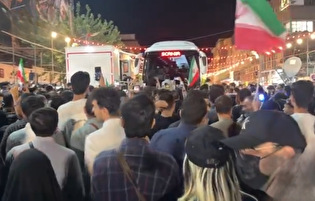 حضور گسترده مردم برای بدرقه تیم ملی فوتبال به جام جهانی