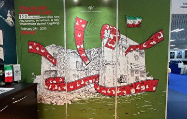 غرفه ایران در بازار فیلم جشنواره کن به نام کودکان میناب مزین شد