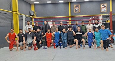 بازدید اسبقیان از اردوی تیم ملی MMA