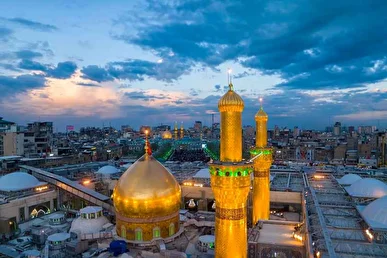 سیاه‌پوش شدن حرم سیدالشهدا (علیه السلام) در آستانه سالروز شهادت امام جواد (علیه السلام) + فیلم