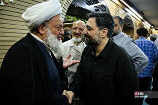 مراسم گرامیداشت شهید «علی لاریجانی» در مسجد بلال صداوسیما