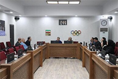 برگزاری نشست دپارتمان علم تمرین با حضور کادر فنی تیم ملی کاراته