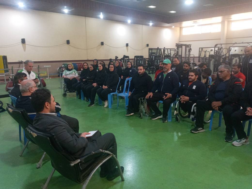 بازدید رییس کمیته ملی پارالمپیک از اردوی تیم&zwnj;های ملی پاراوزنه برداری زنان و مردان