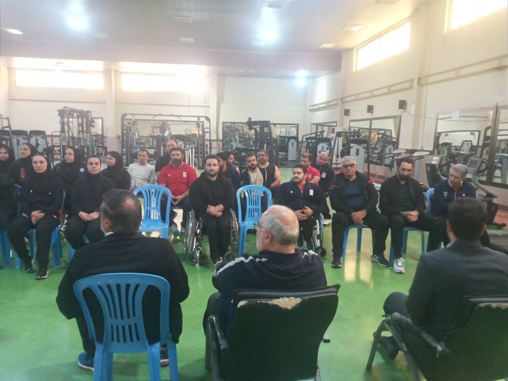 بازدید رییس کمیته ملی پارالمپیک از اردوی تیم&zwnj;های ملی پاراوزنه برداری زنان و مردان
