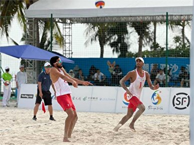 پیروزی تیم‌ملی والیبال «ب» ایران مقابل ازبکستان