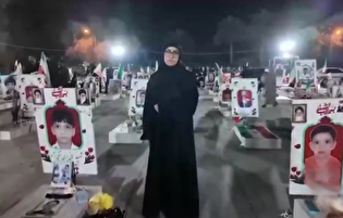 شبانگاه میناب، گلزار شهدا، پرواز کودکانه تا بهشت