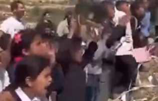 اعتراض کودکان فلسطینی به محرومیت از تحصیل