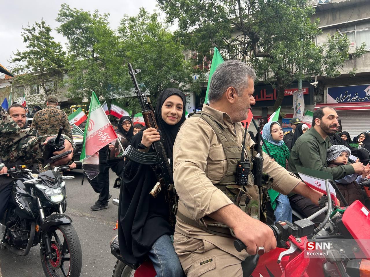 امروز زنان و دختران گیلانی با حضور خود در پویش بانوان جانفدا سنگ تمام گذاشتند+تصاویر/ منتشر نشود