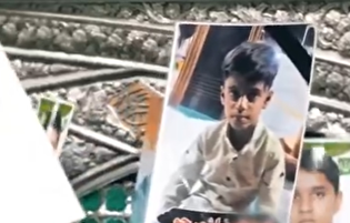 نمایی از حال و هوای احساسی و متفاوت خانواده‌های شهیدان و جانبازان میناب در آیین غبارروبی ضریح مطهر امام رضا (ع)