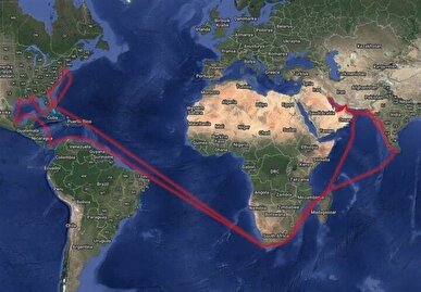 سپاه پاسداران : یک کشتی مظنون به همکاری با ارتش آمریکا توقیف شد