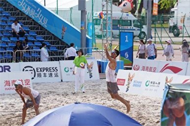 تیم ملی والیبال الف با شکست سوریه سرگروه شد