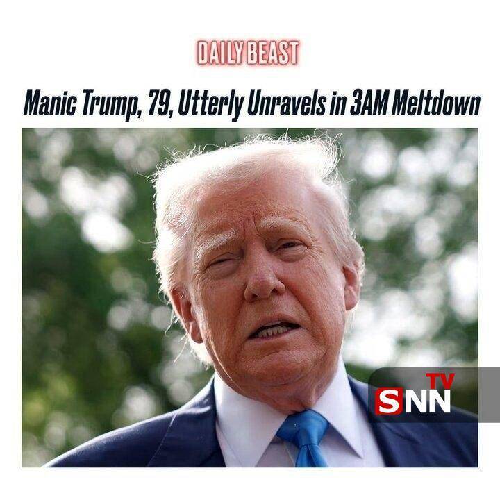 دیلی&zwnj;بیست: ترامپ &laquo;۷۹ ساله&raquo; ۳ صبح از هم می&zwnj;پاشد + عکس