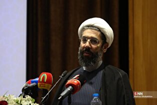 حجت الاسلام رستمی: هر زمان در کشور کاری نیاز بود دانشجویان جهادی پای کار بودند/ جریان دانشجویی اصیل مقابل دشمن می‌ایستد و برای وطن دلسوز است + فیلم