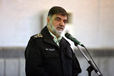 شگفتانه فرمانده فراجا برای آمریکایی‌ها + فیلم