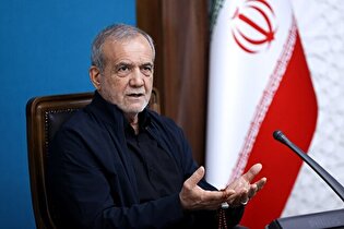 پزشکیان: مردم ایران از سلایق مختلف در برابر دشمن ایستاده‌اند/ دولت هر کاری می‌کند که تولید در کشور نخوابد + فیلم