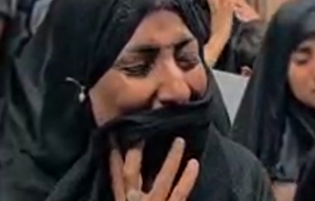 بغض مادران مینابی در حرم امام رضا (ع)