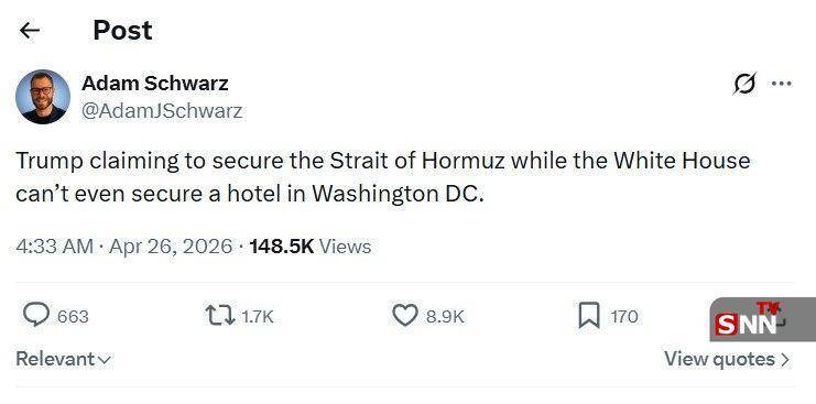 همه آنچه در ضیافت شام خبرنگاران گذشت؛ از تلاش برای ترور ترامپ تا فرار ونس از کاخ سفید + فیلم و عکس