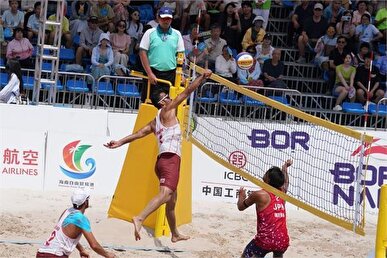 صعود تیم ملی والیبال 