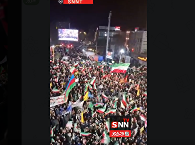 حضور شیعیان کشور آذربایجان در تجمعات حماسی مردم اردبیل + فیلم