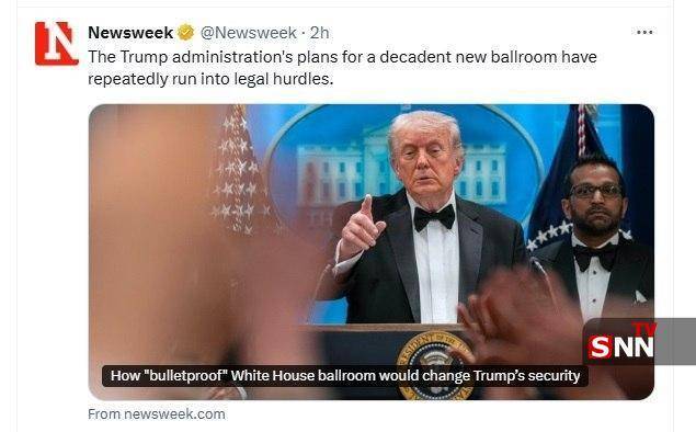 نیوزویک: هزینه&zwnj;های جنگ روی دوش آمریکایی&zwnj;ها؛ ترامپ به دنبال سالن رقص + عکس