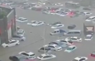 وقوع سیل رکورد شکن در کینژو چین