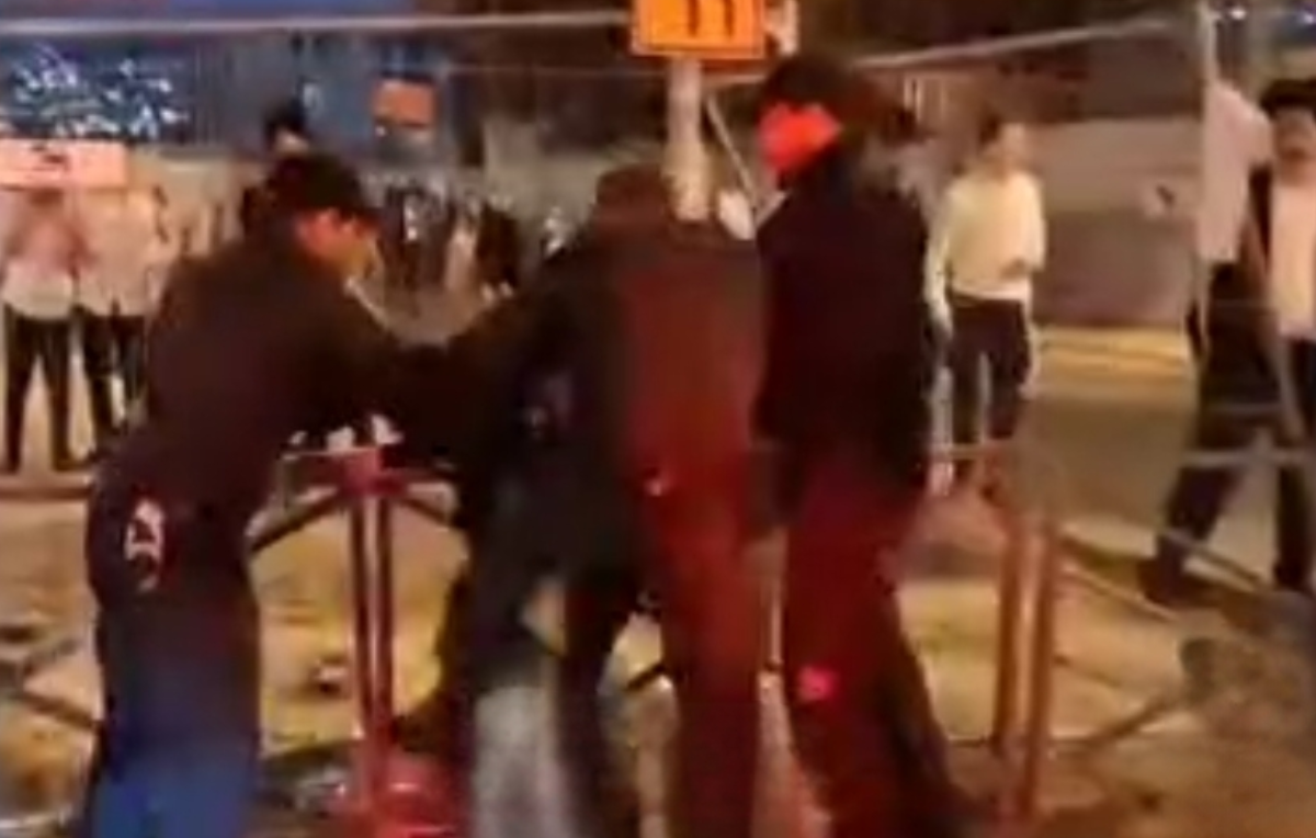 درگیری شدید پلیس رژیم صهیونی با حریدی‌ها