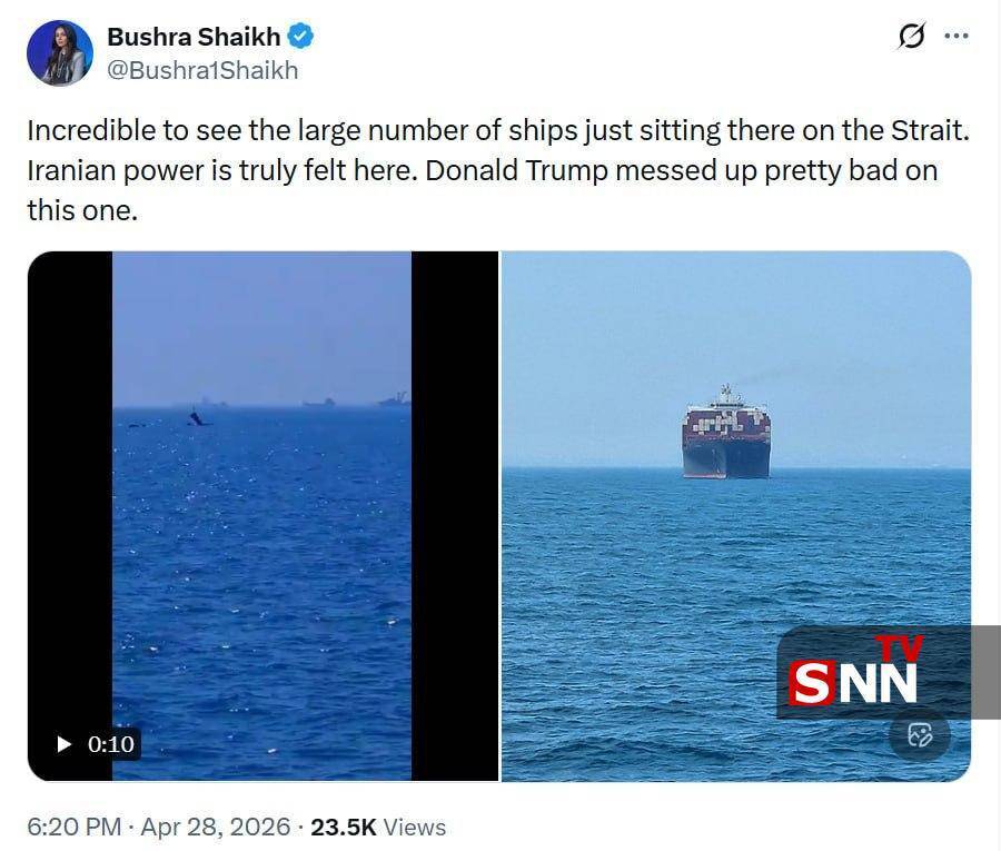 بشرا شیخ: قدرت ایران در تنگه هرمز حس می&zwnj;شود + عکس