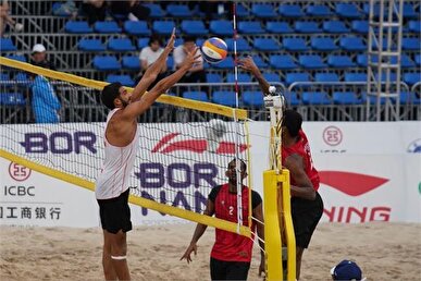 تیم ملی والیبال ساحلی ایران فینالیست شد