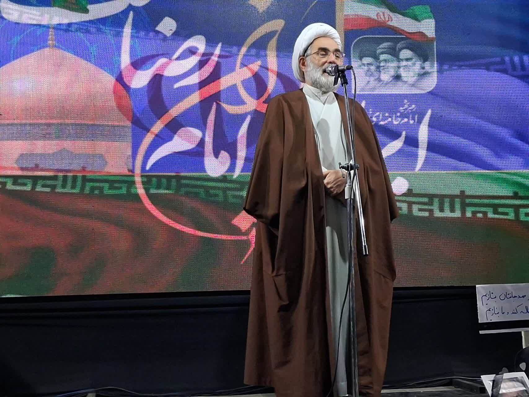 آیت&zwnj;الله فلاحتی:&nbsp;ایران اسلامی صحن و سرای امام رضا (ع) است/آمریکا در عصر حجر سیاسی دست&zwnj;وپا می&zwnj;زند

&zwnj;