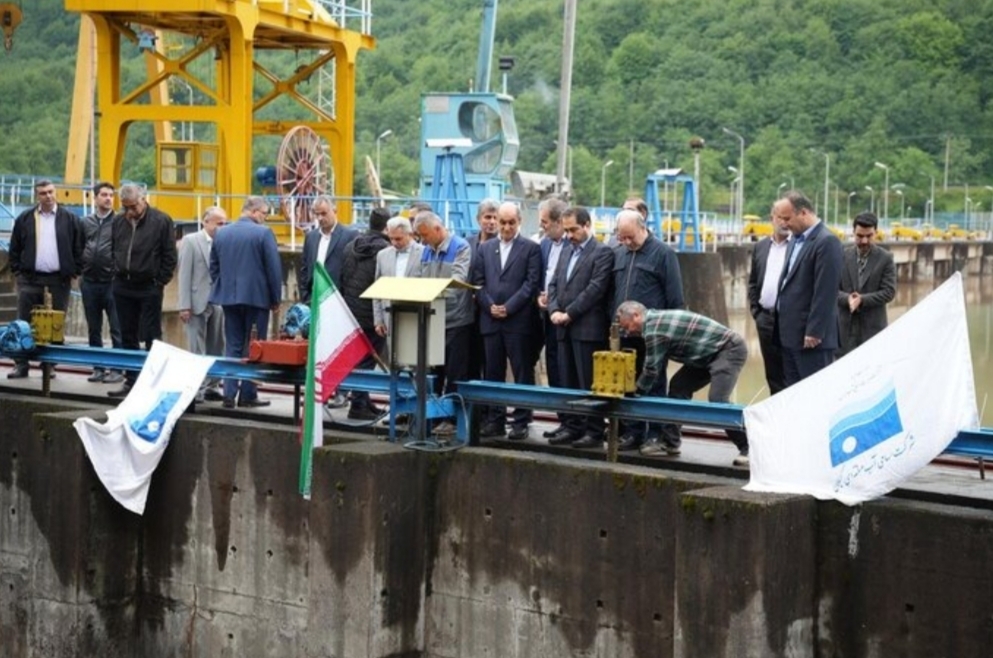 آب سدسفیدرود در گیلان رهاسازی شد