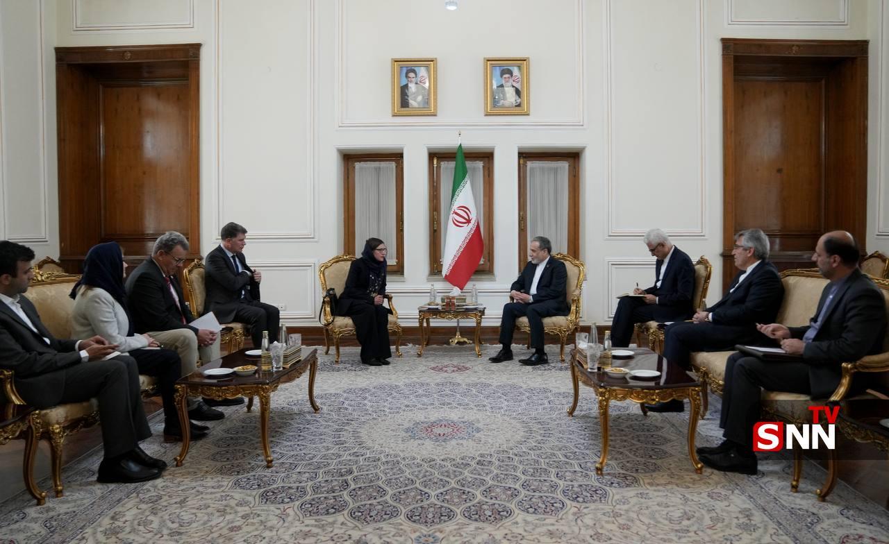 دیدار رئیس کمیته بین المللی صلیب سرخ با عراقچی