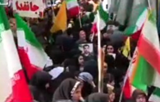 رزمایش باشکوه جان‌فدایان خرم آبادی همزمان با ولادت امام رضا علیه السلام در بیعت با رهبر معظم انقلاب اسلامی