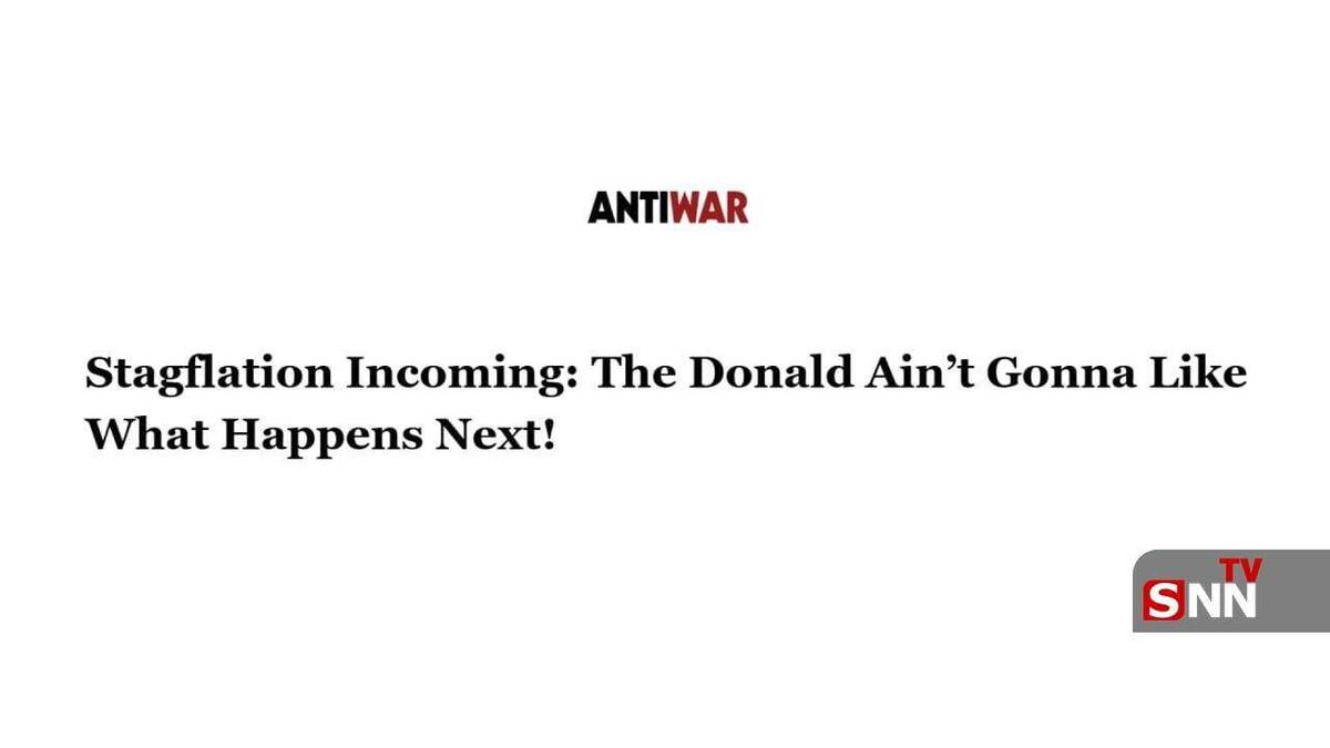 آنتی‌وار: رکود تورمی در راه آمریکا؛ ادعاهای ترامپ درباره پیروزی در جنگ و شکوفایی تولید پوچ است