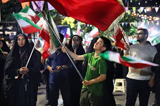 شب نود و یکمین از اجتماعات مردمی «شب‌های اقتدار» + تصاویر