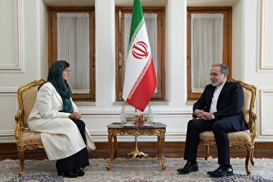 هماهنگ کننده مقیم سازمان ملل استوارنامه خود را تسلیم عراقچی کرد + فیلم