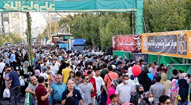 پیاده روی و مهمانی ۱۳ کیلومتری عید غدیر در اردبیل