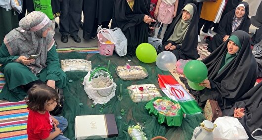 برپایی سفره نذری گیلانی‌ها برای پیروزی نیروهای مسلح+فیلم